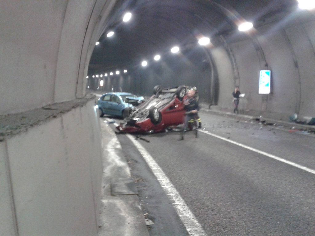 Incidente in una galleria sulla LeccoBallabio un morto