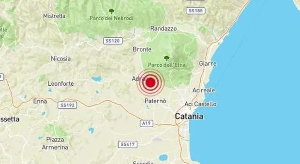 Terremoto a Catania di magnitudo 3.4. Paura tra la folla