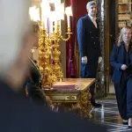 Giorgia Meloni nella Sala delle Donne: 