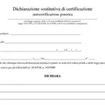 Cos’è e a cosa serve l’autocertificazione generica