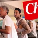 Fabrizio Corona e Massimo Giletti in palestra: le foto