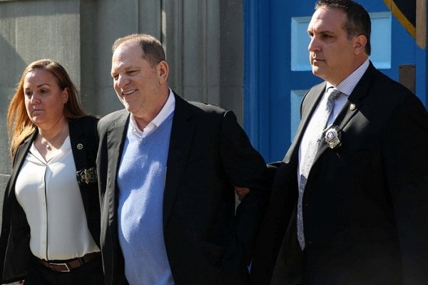 Harvey Weinstein arrestato e rilasciato su cauzione