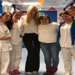 Elena Santarelli figlio, il gesto di Alessia Marcuzzi virale sul web