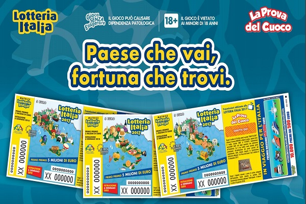 Lotteria Italia 2018 estrazione biglietti vincenti, data e orario La Prova del Cuoco