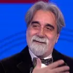 Beppe Vessicchio a Sanremo 2018 con Elio e Le storie Tese