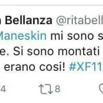 Rita Bellanza contro i Maneskin, giallo sul tweet a X Factor 11