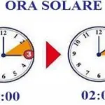 Ora solare, sabato notte lancetta indietro di un’ora