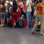 Disagi a Linate, check-in in tilt