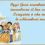 Frasi Auguri Prima Comunione WhatsApp, citazioni celebri Papa Francesco e santi da scrivere