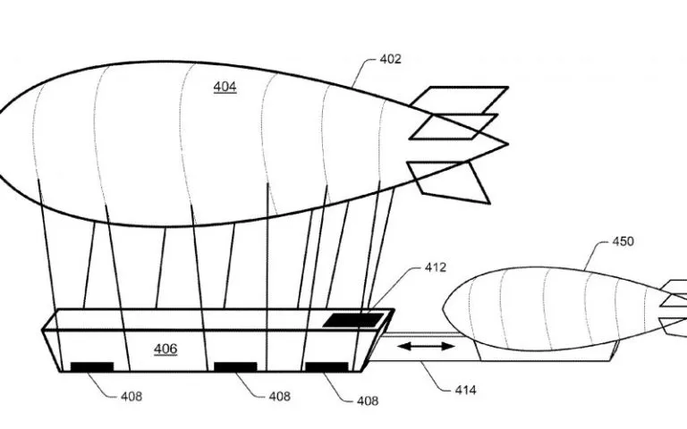Amazon brevetta i magazzini volanti: ecco il futuro delle consegne – FOTO