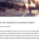 Facebook diventa anche sito giornalistico