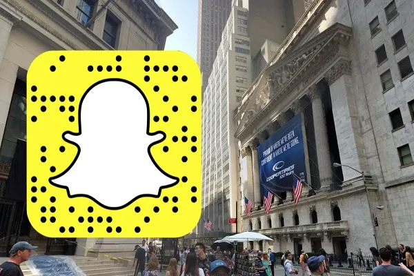 Snapchat quotata in Borsa, visualizzazioni in calo
