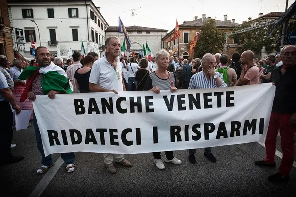 Crac Banche Venete: Bankitalia sapeva dal 2012