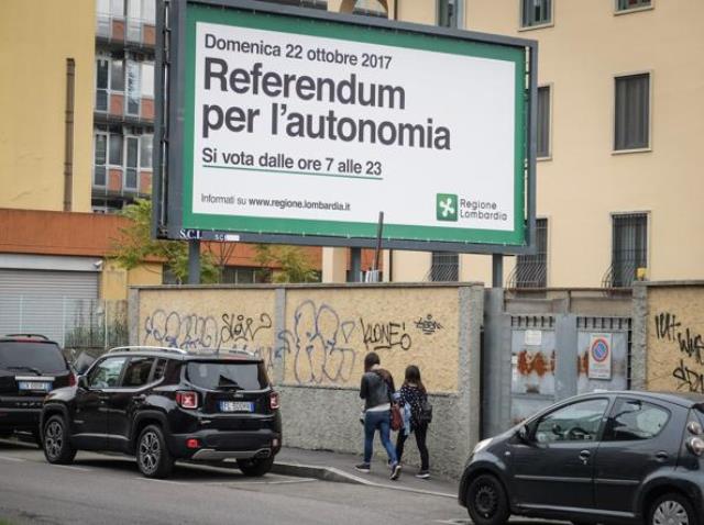 referendum autonomia Veneto e Lombardia vince Sì