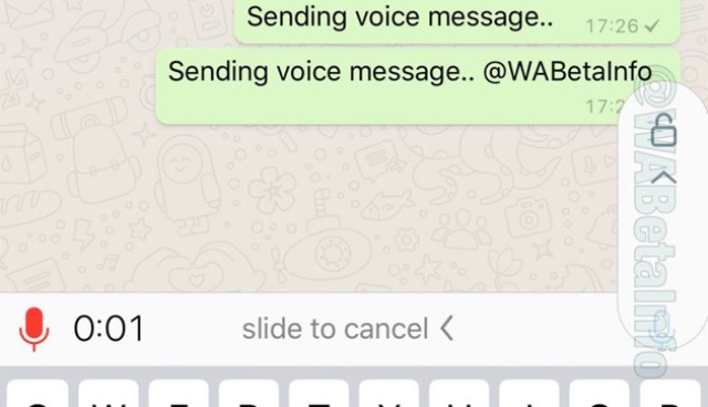 WhatsApp aggiornamento messaggi vocali, registrarli sarà più facile.