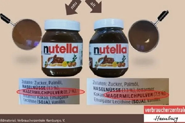 Ricetta Nutella: meno nocciole e più zucchero, la rabbia del web