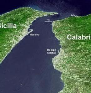 Faglia scoperta tra Sicilia e Calabria
