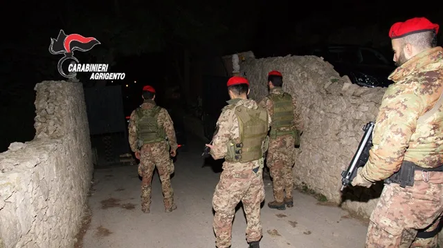 Operazione Montagna ad Agrigento, blitz Carabinieri contro Cosa Nostra