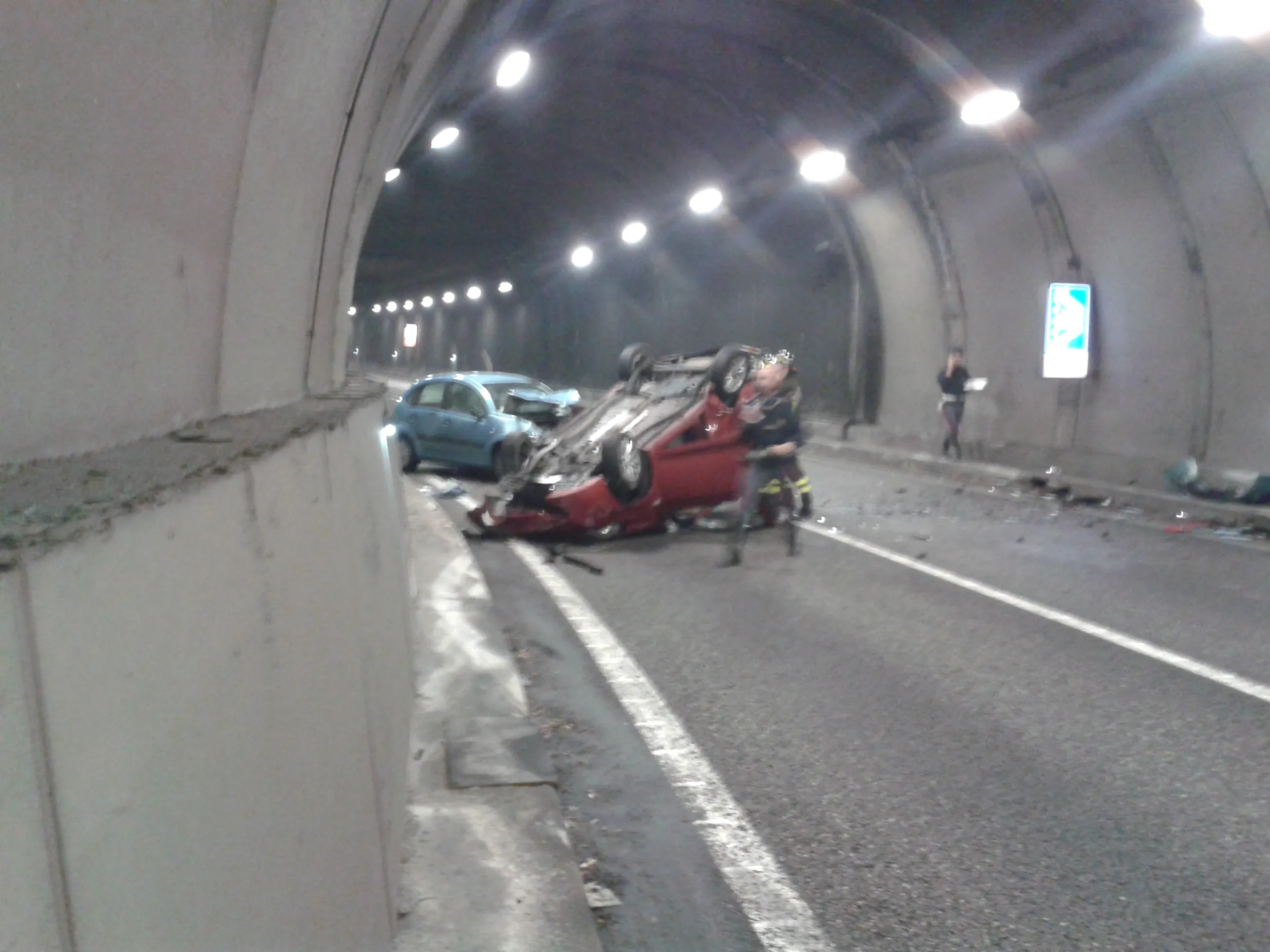 Incidente in una galleria sulla Lecco-Ballabio: un morto