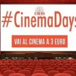 Cinemadays a 3 euro dal 9 al 12 Aprile