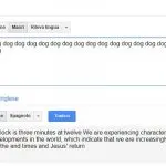Google Translate anticipa la fine del mondo