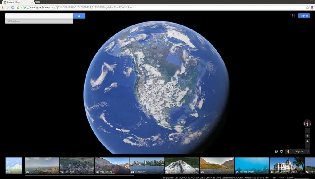 Google Maps: addio alla terra piatta, adesso è in 3D