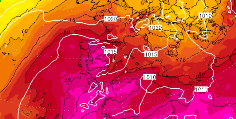 Caldo record in Spagna e Portogallo: si toccheranno punte di 50 gradi