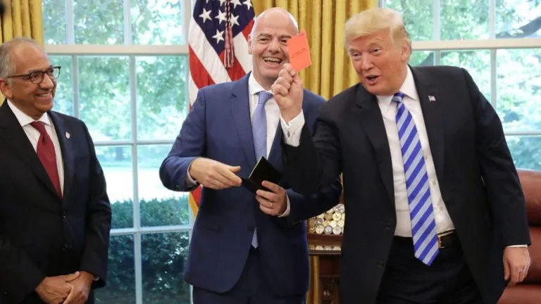 Mondiali 2026: Infantino incontra Donald Trump