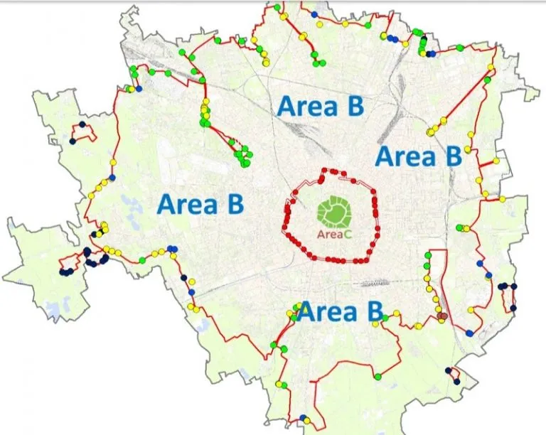 Area B Milano 2019: confini e primi varchi, dove sono le telecamere e multe