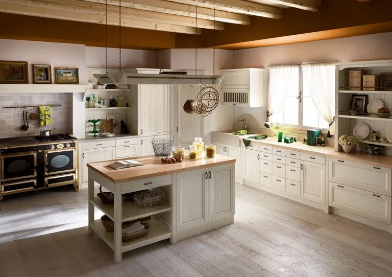 Come realizzare una cucina country