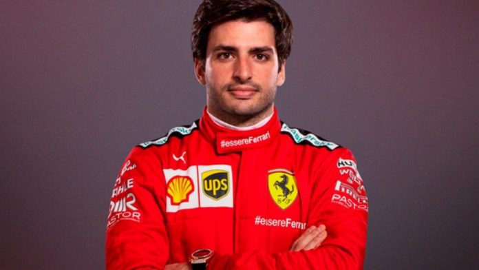 Carlos Sainz Ferrari, scuderia Sebastian Vettel