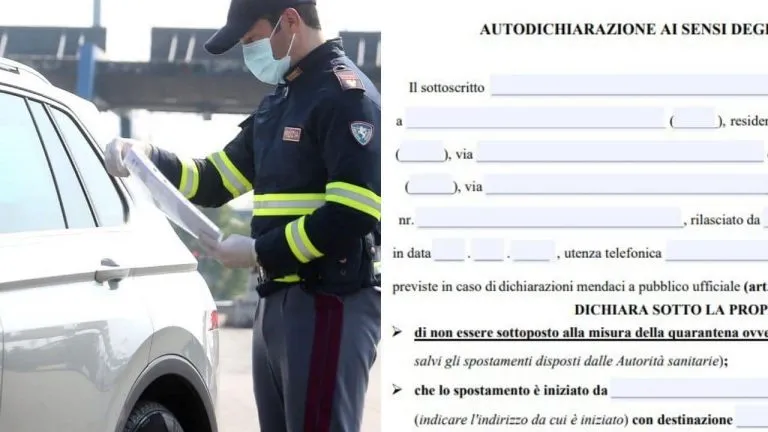 Coronavirus, come compilare la nuova autocertificazione?