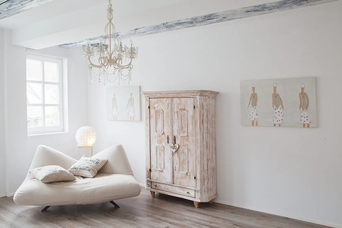 Lampadari shabby chic: vecchio ma con stile