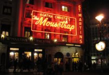Dopo 70 anni nel West End di Londra, "Trappola per topi" di Agatha Christie debutta a Broadway, New York, per una serie di spettacoli nel 2023.